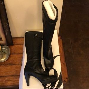 Nine West Black tall boots